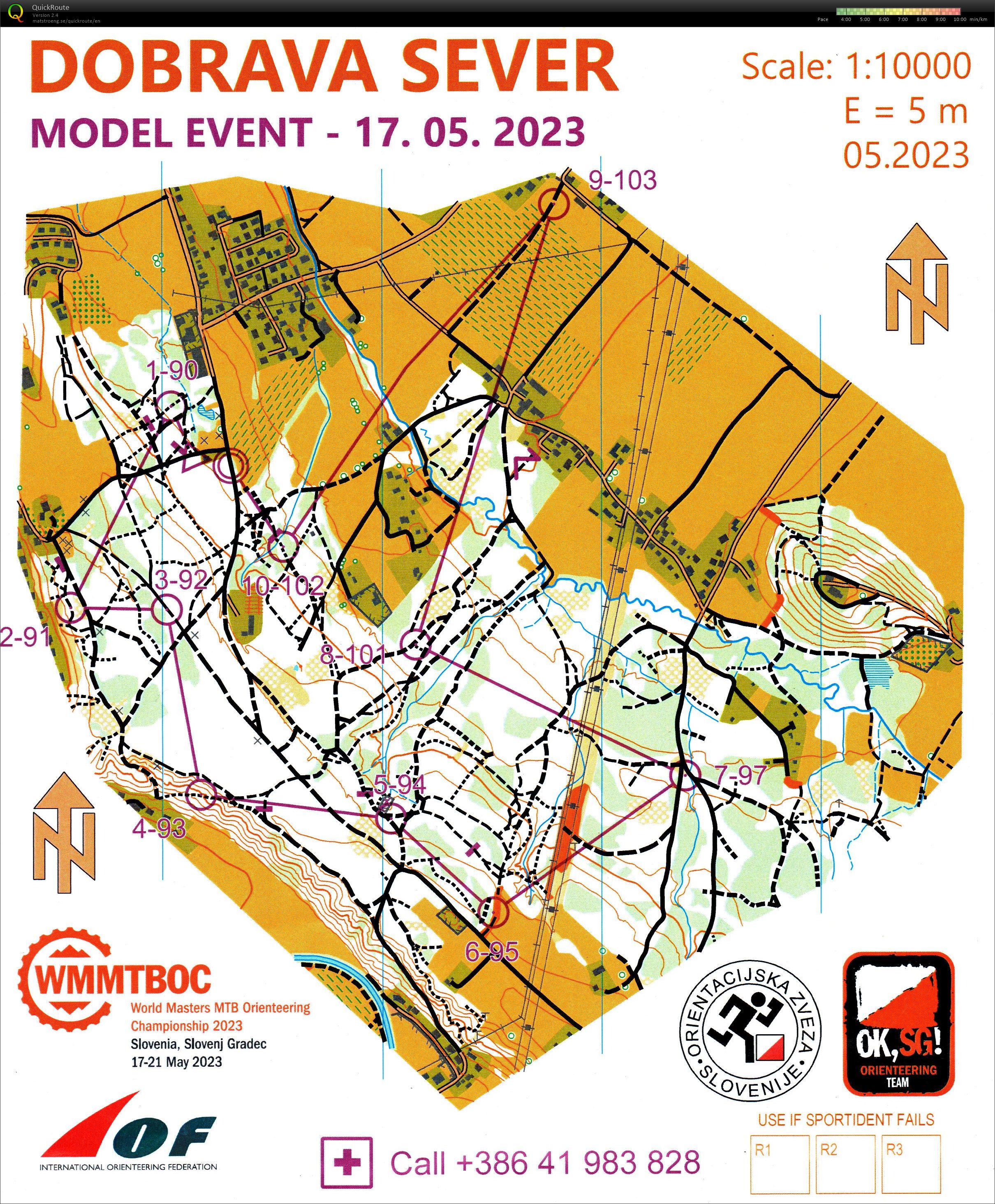WMMTBOC Model event 1 (2023-05-17)