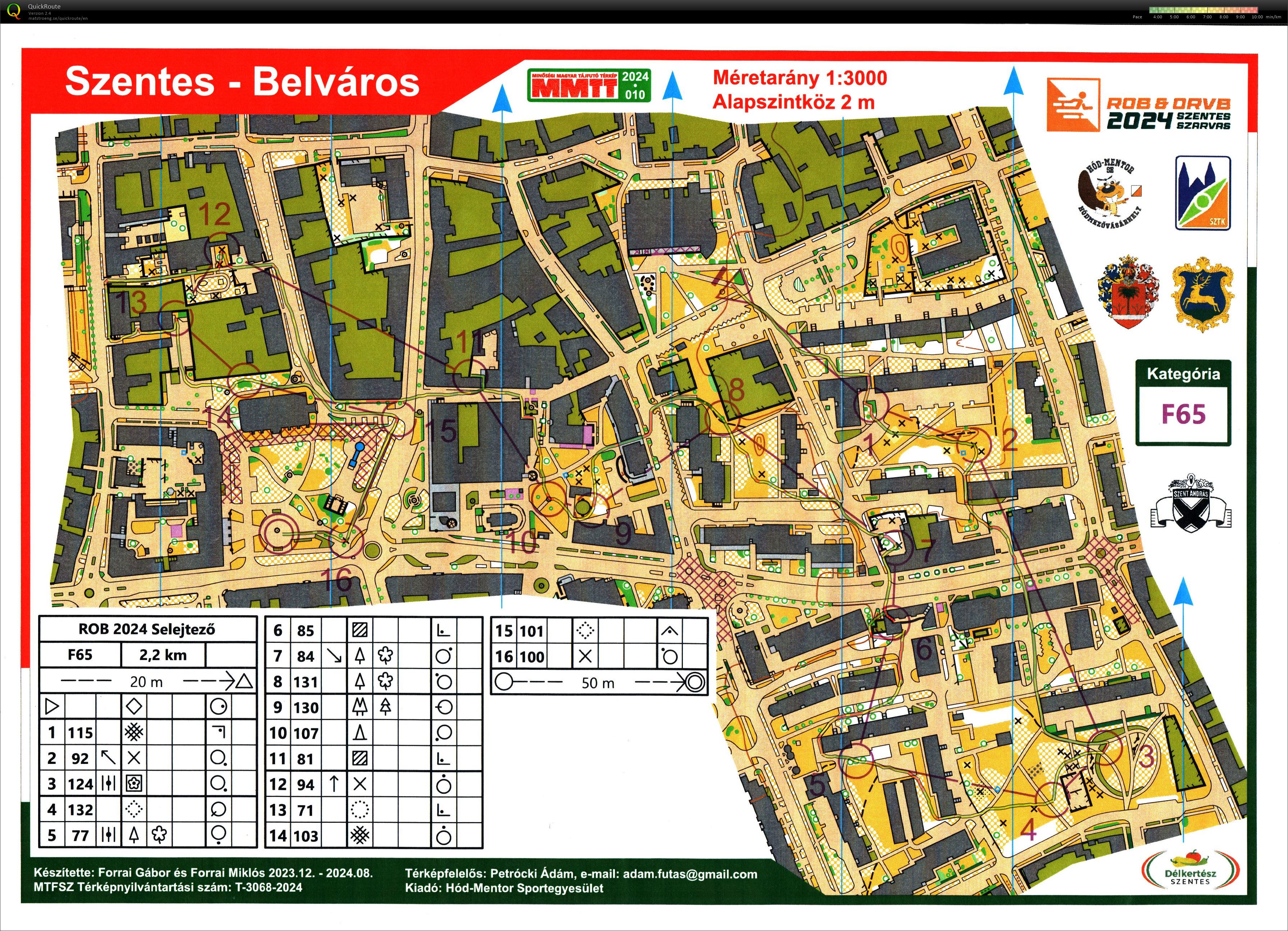 Rövidtávú Országos Bajnokság Selejtező (2024-09-14)