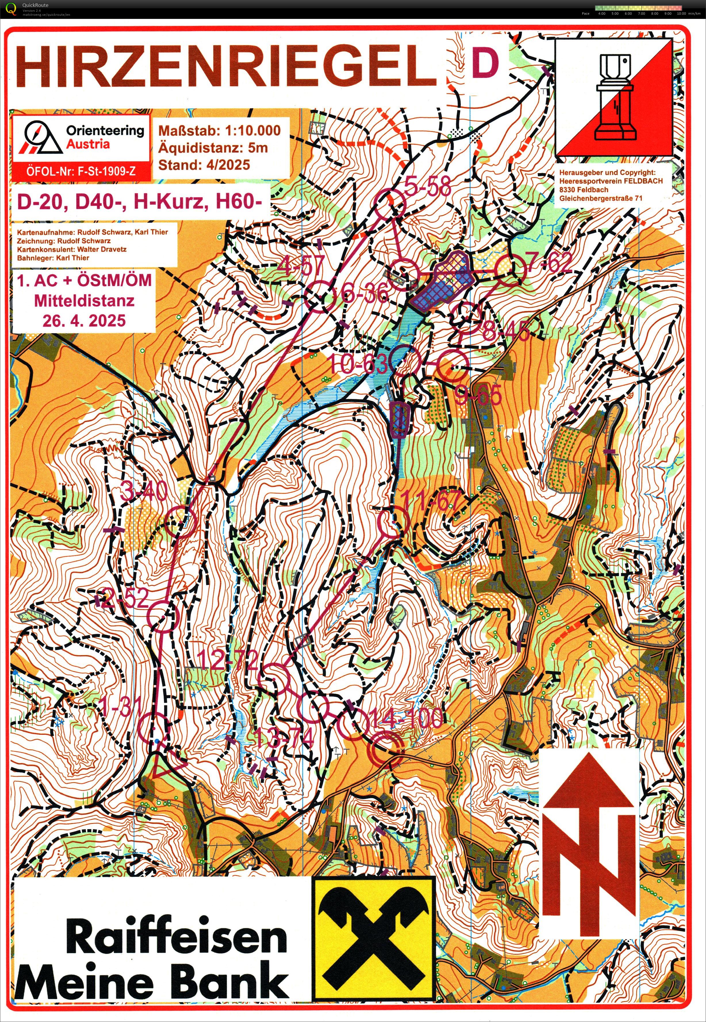 ÖM Mitteldistanz, 1. MTBO Austria Cup (2025-04-26)