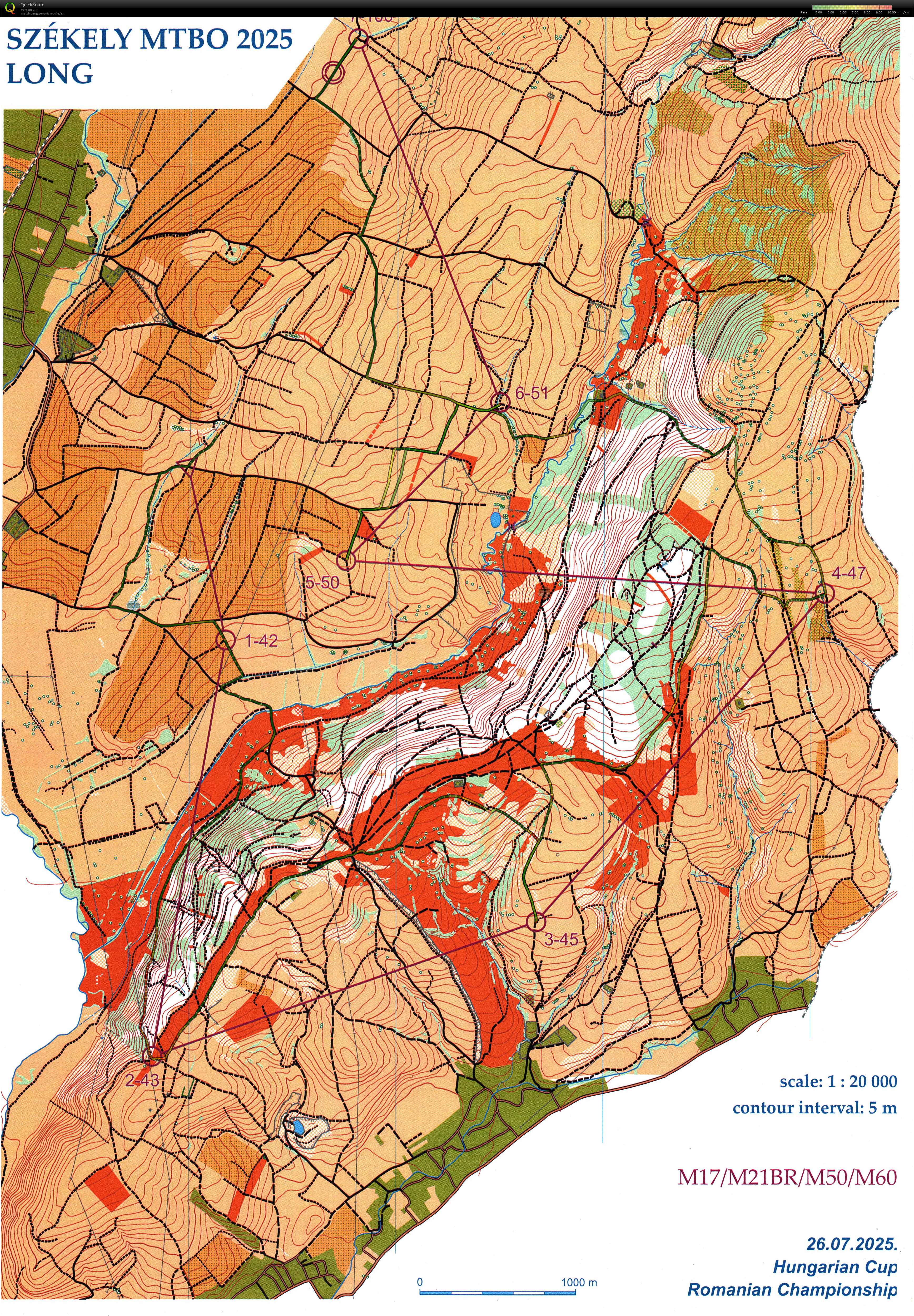 Székely Kupa MTBO Hosszútáv (2025-07-26)