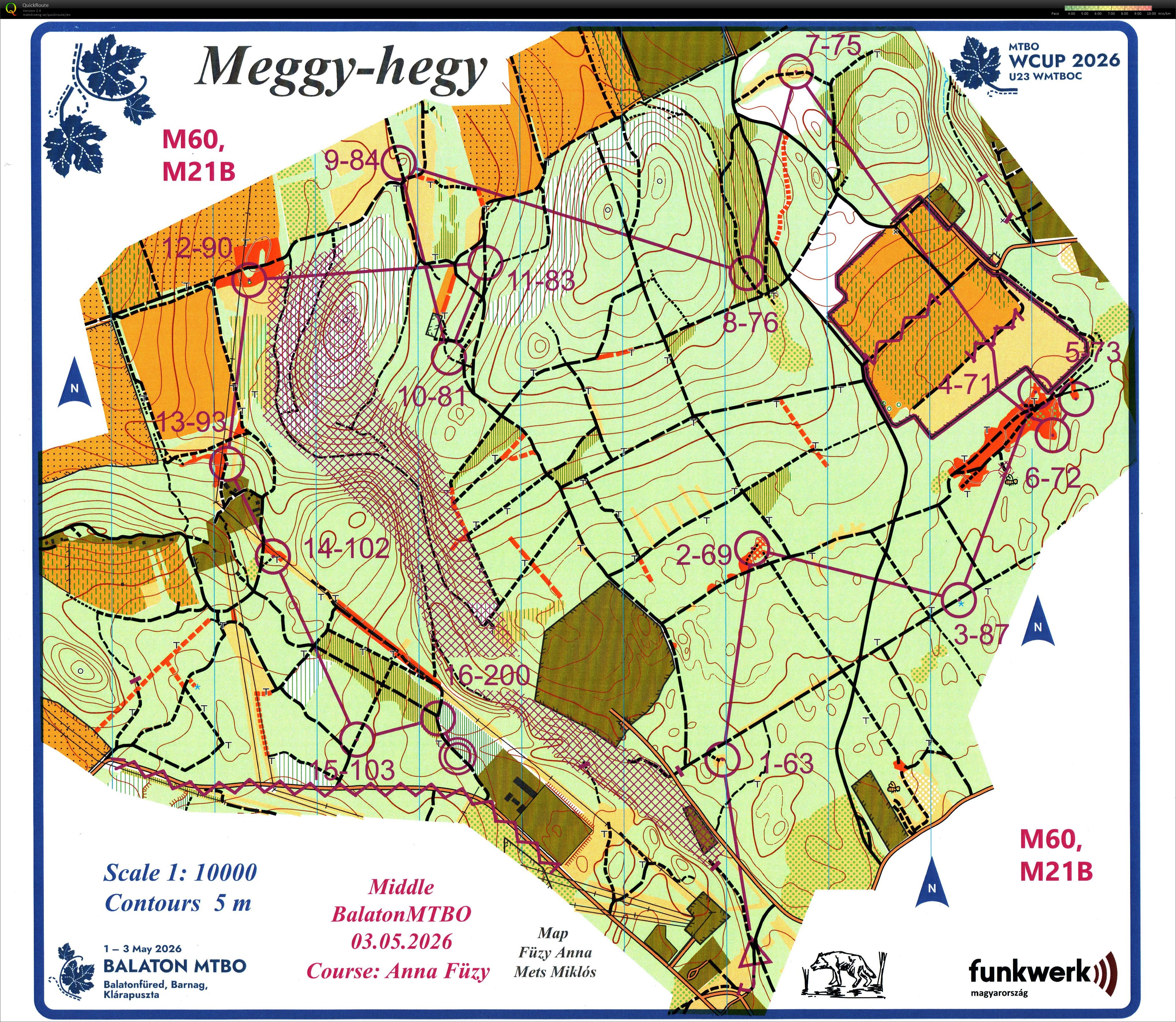 Balaton MTBO Középtáv (2026-05-03)