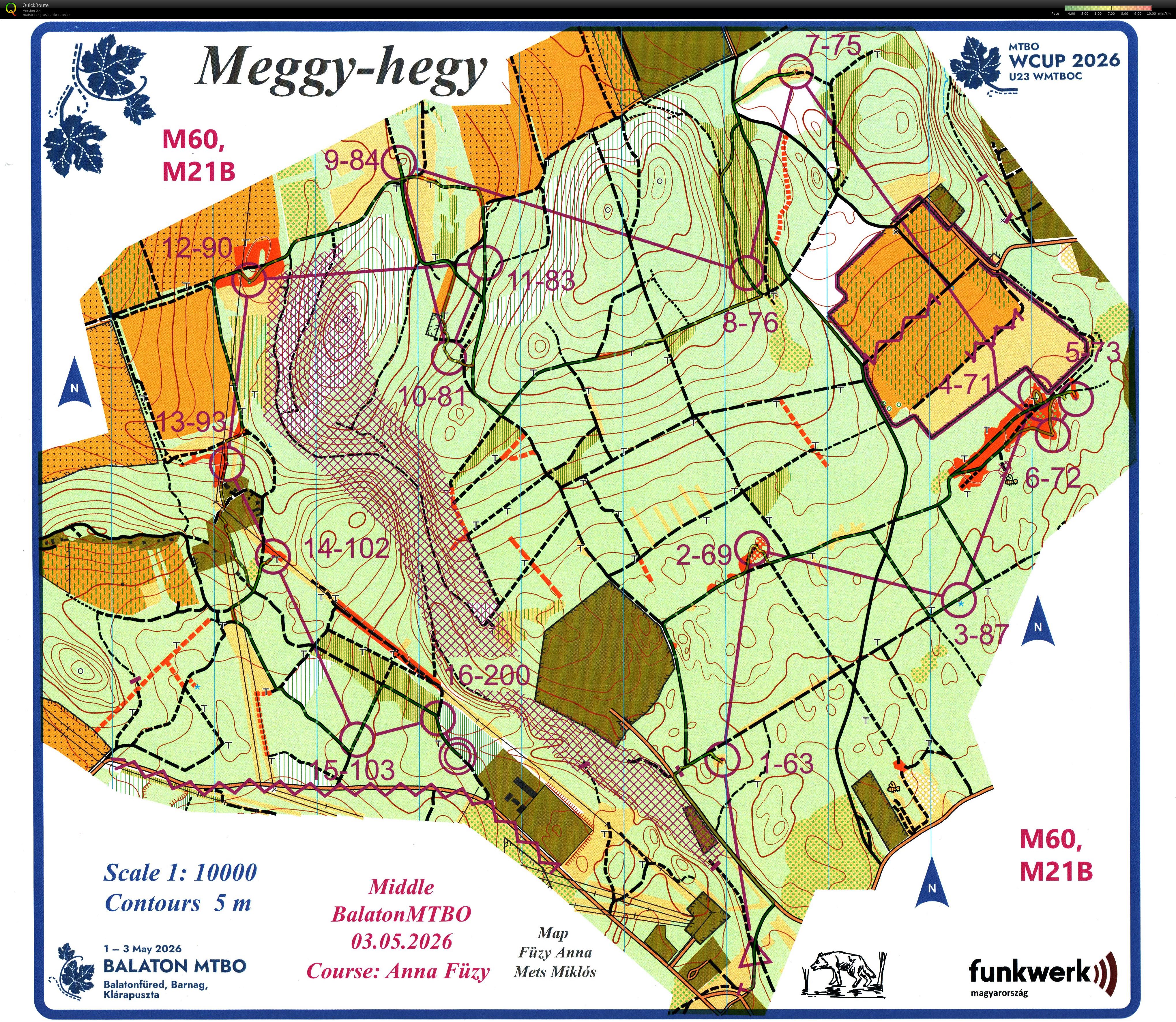 Balaton MTBO Középtáv (2026-05-03)