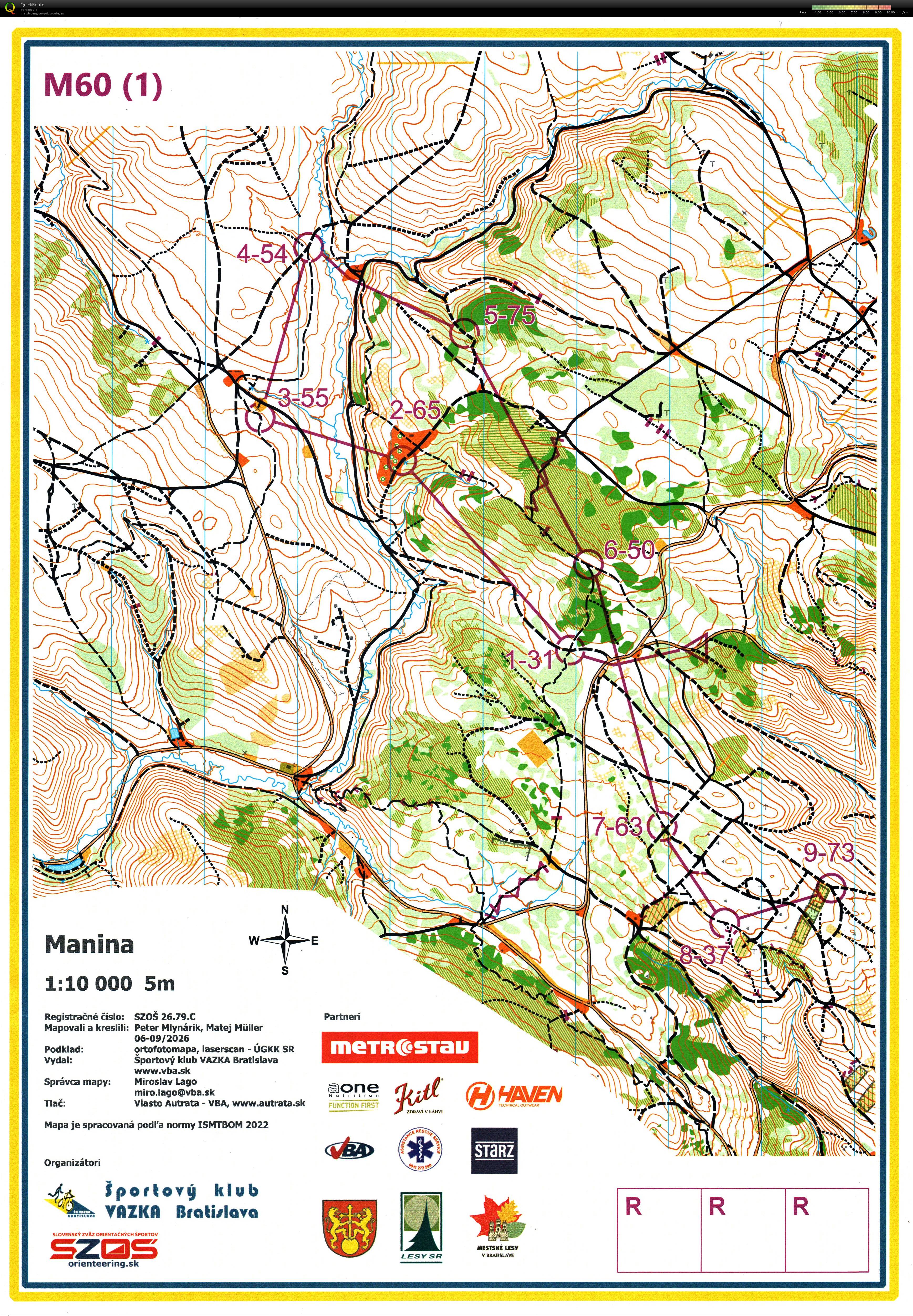 Slovak MTBO Championships - Middle (2026-09-19)