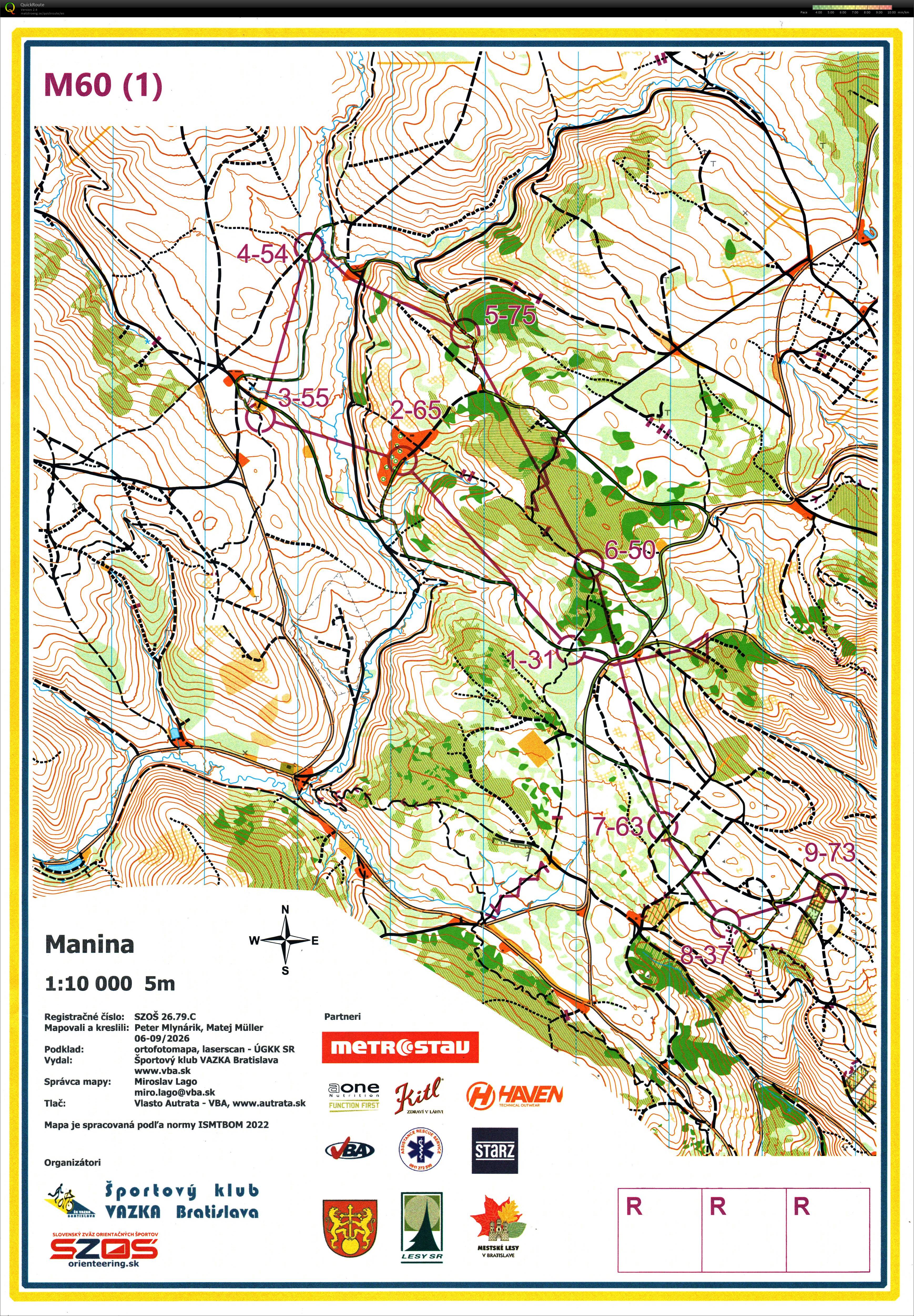 Slovak MTBO Championships - Middle (2026-09-19)