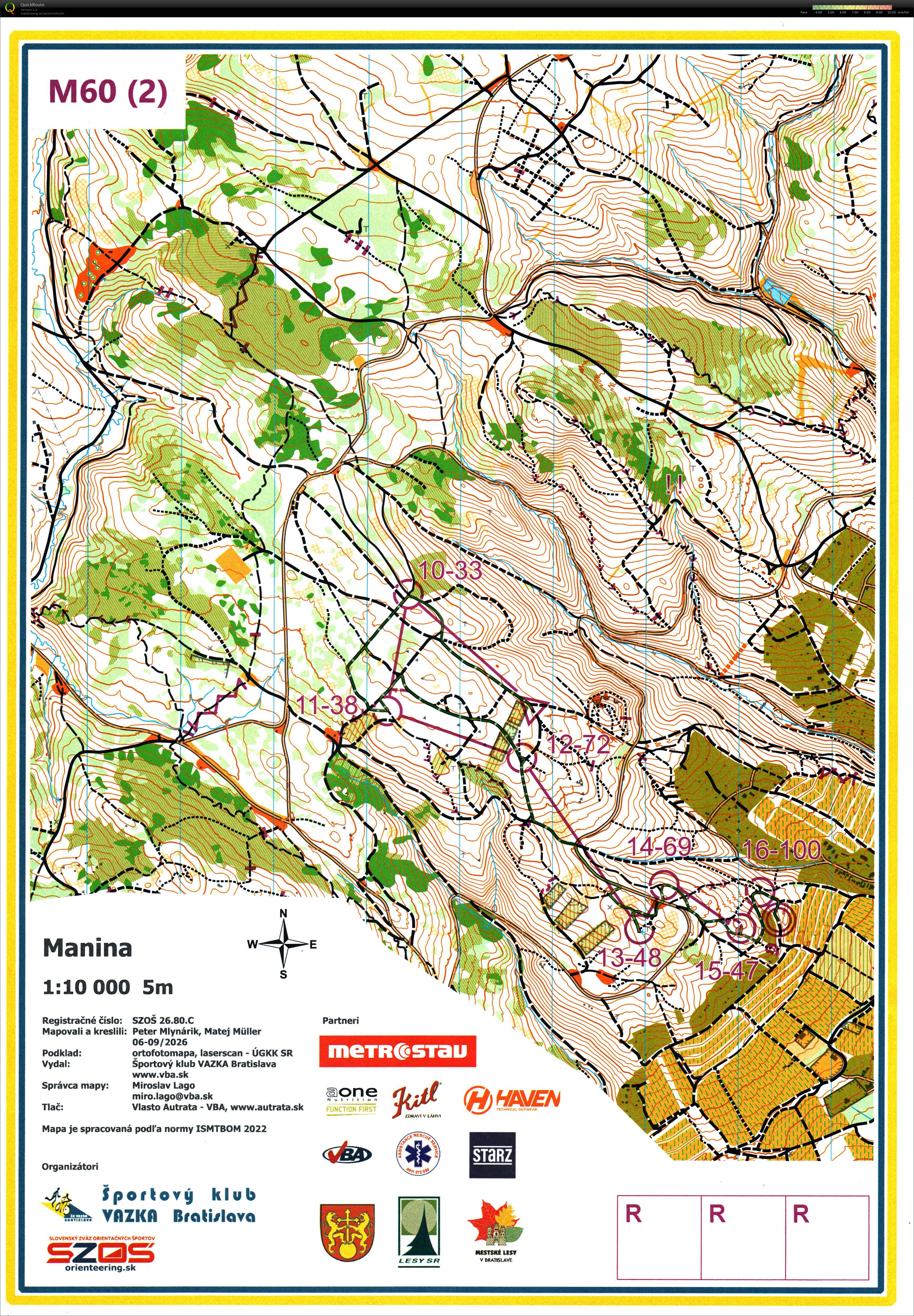 Slovak MTBO Championships - Middle (2026-09-19)