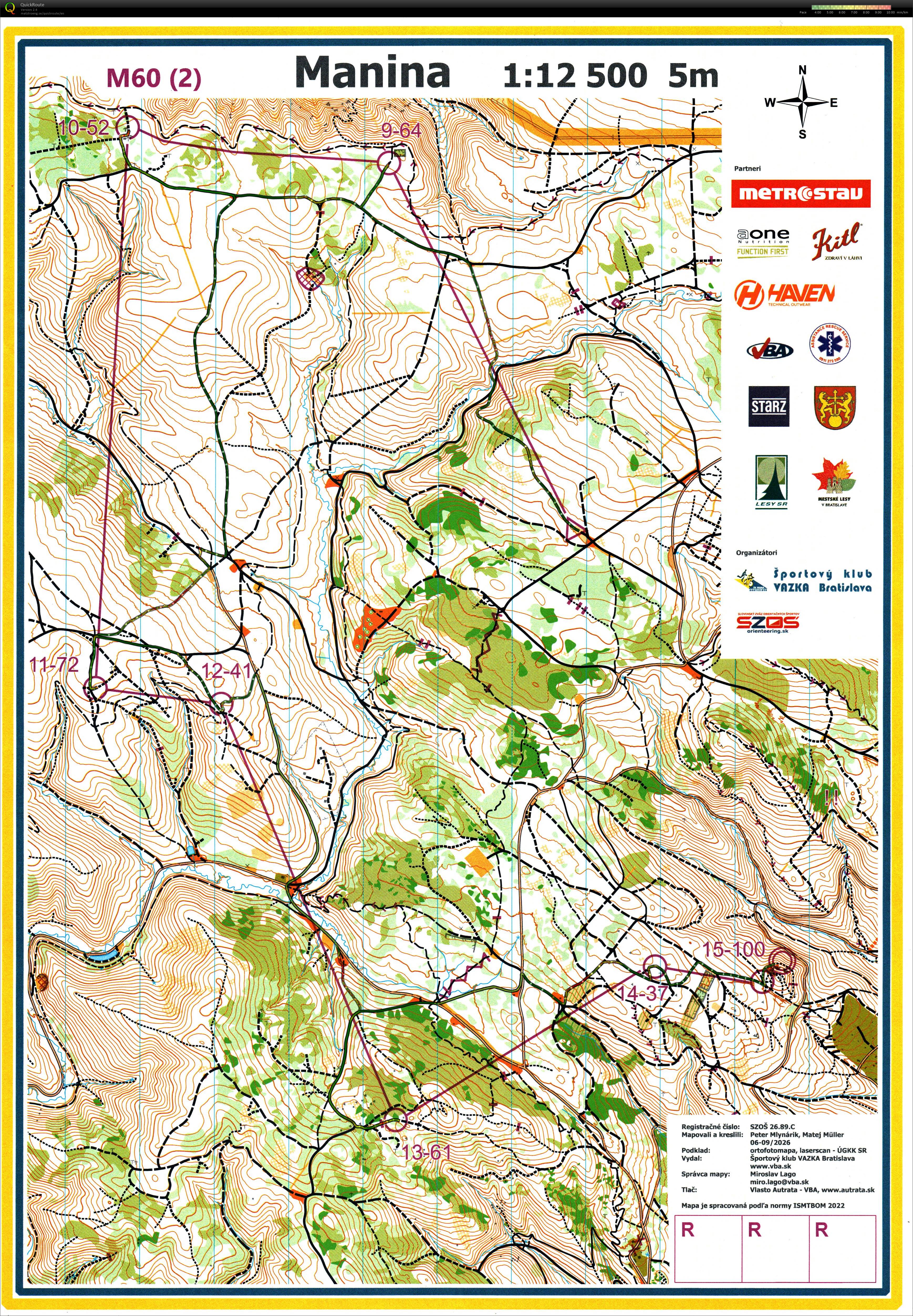 Slovak MTBO Championships - Long (2026-09-20)