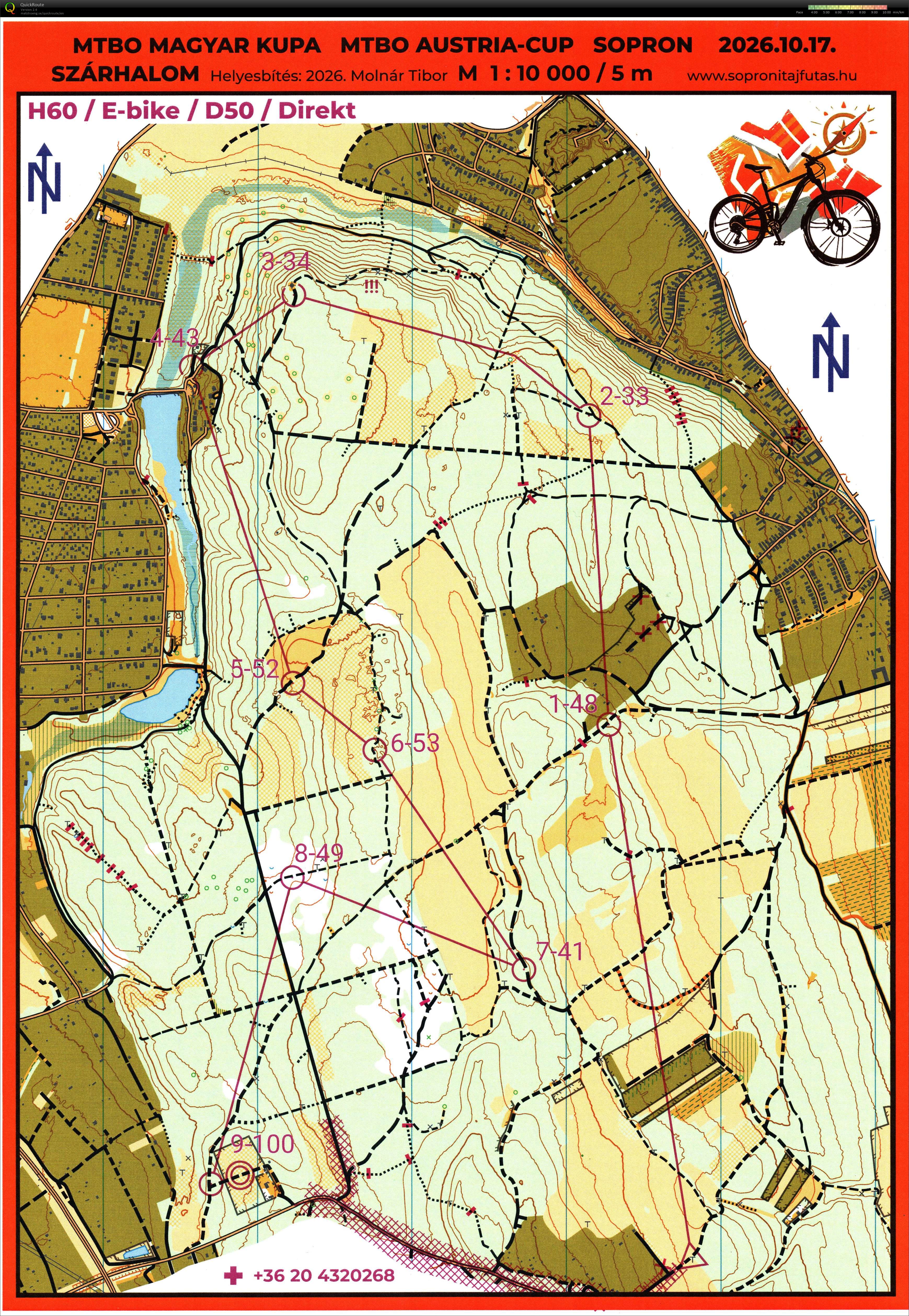 Sopron MTBO - Middle (2026-10-17)