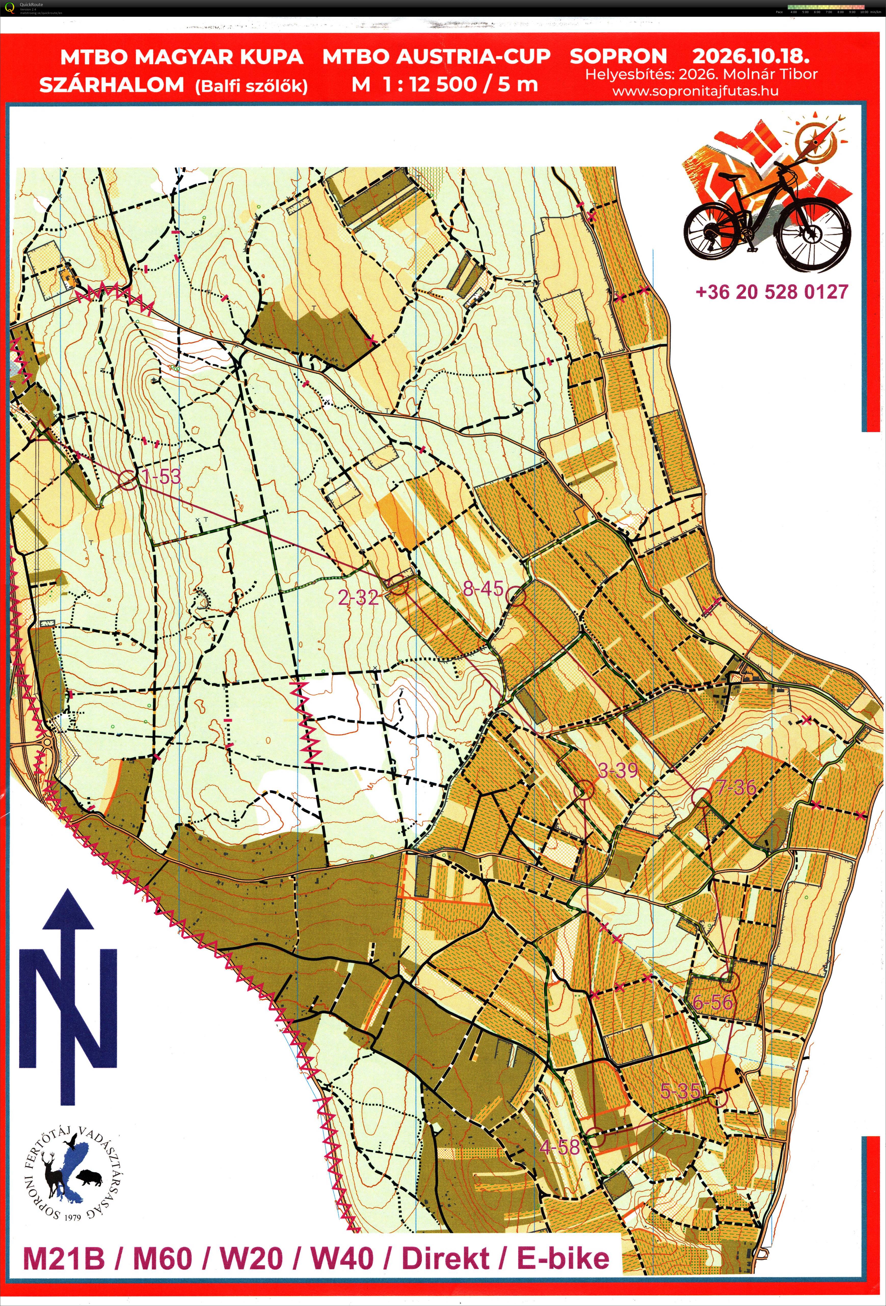 Sopron MTBO - Long (2026-10-18)