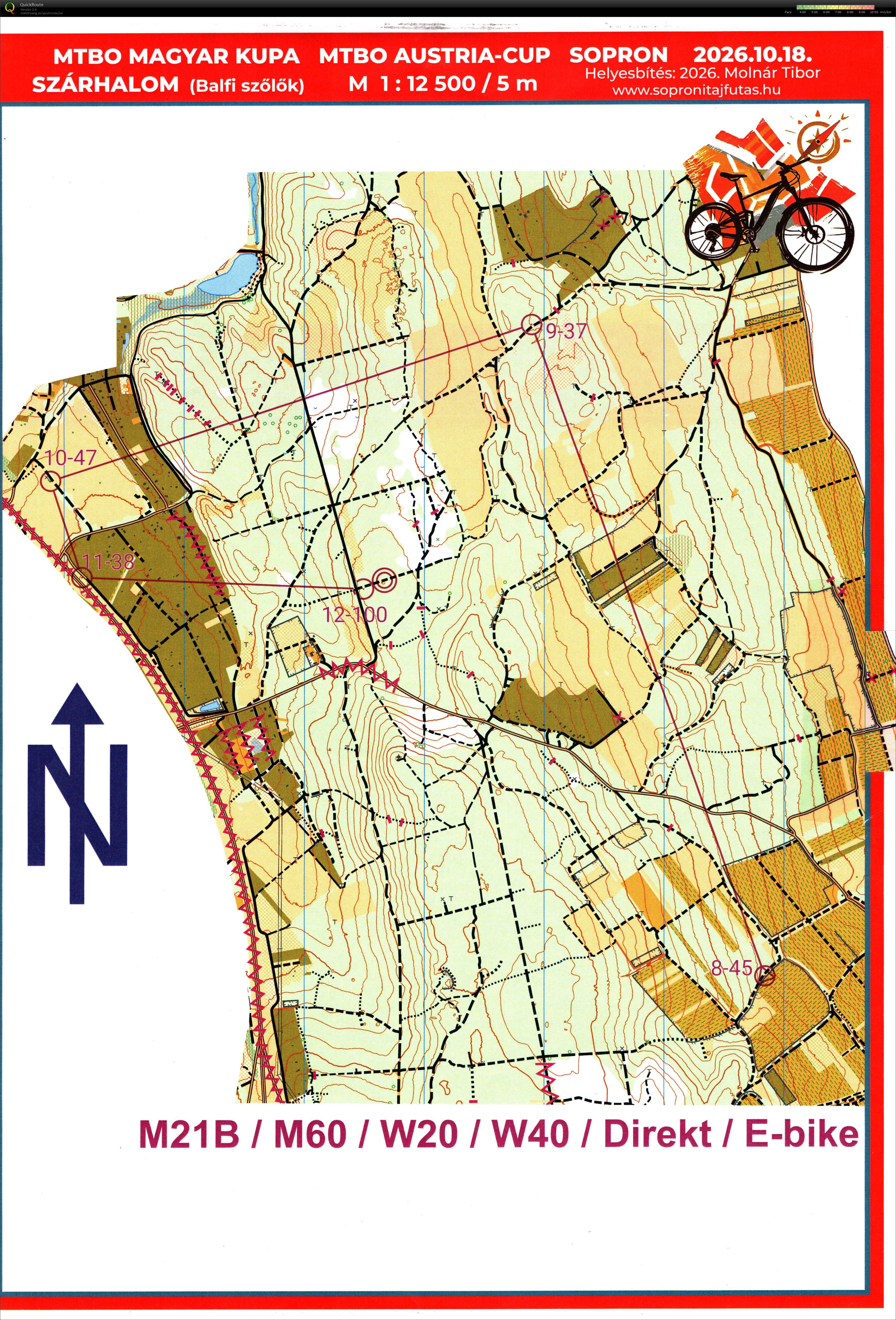 Sopron MTBO - Long (2026-10-18)