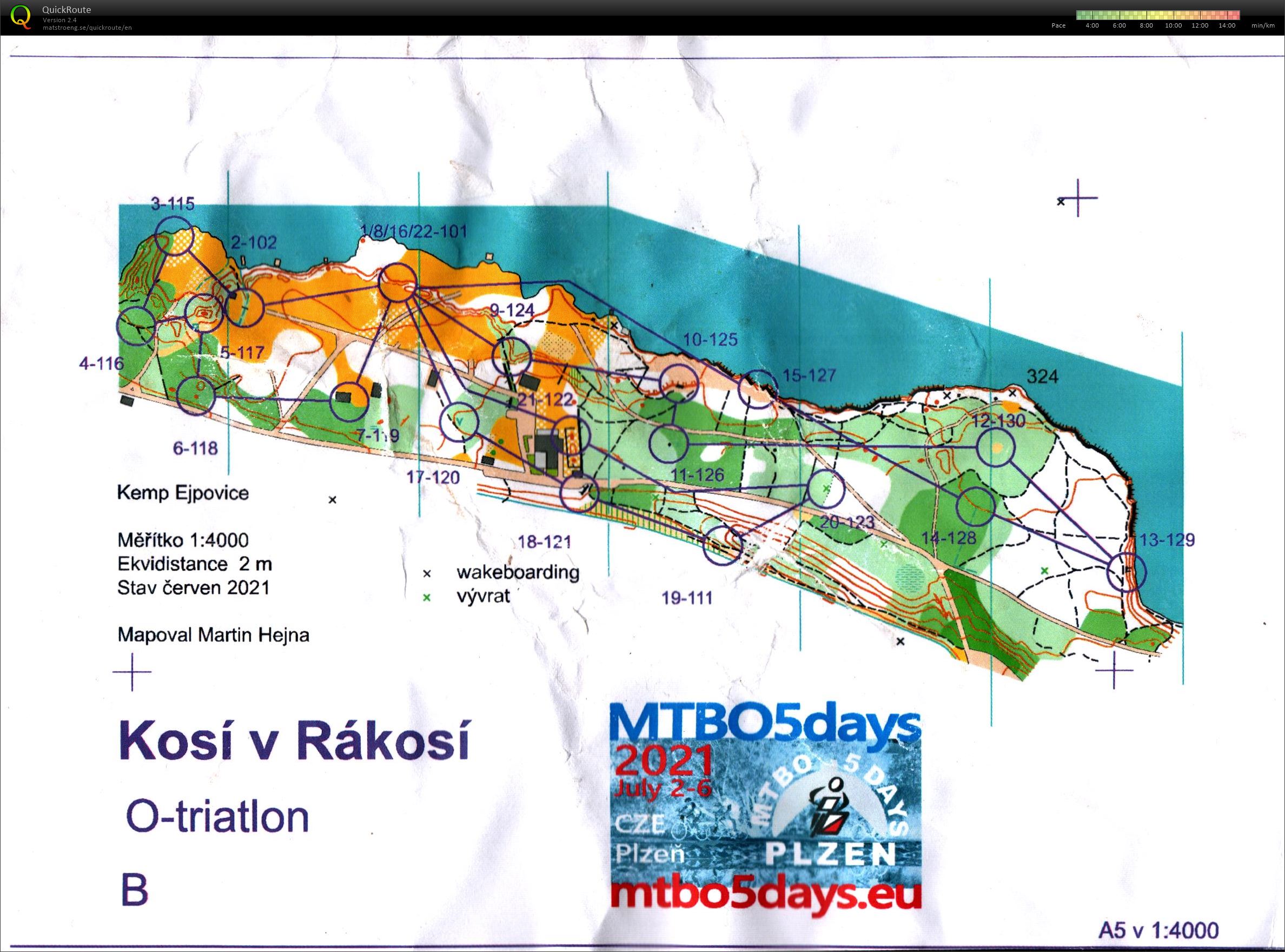 MTBO5Days O-triatlon (2021-07-03)