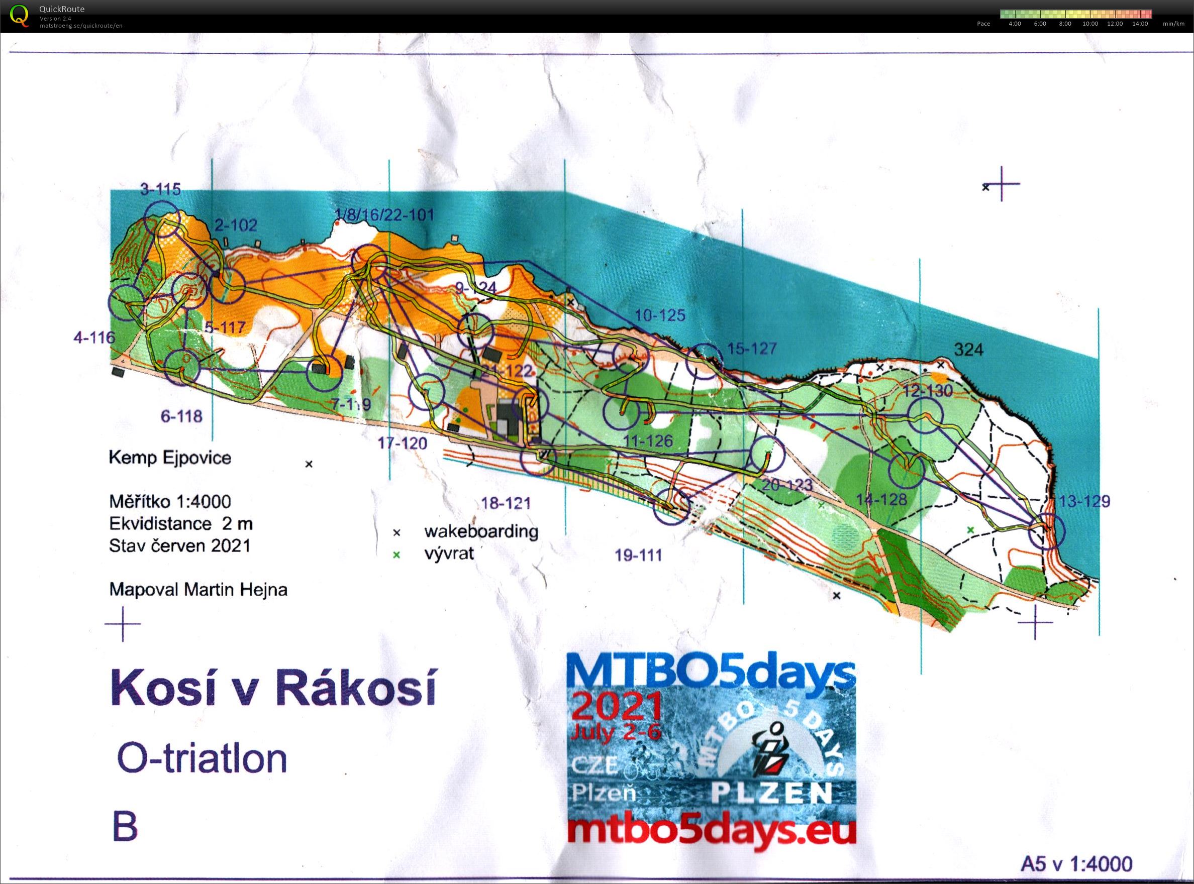 MTBO5Days O-triatlon (2021-07-03)